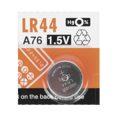 SYSCOM PARTS LR44H Batería Alcalina tipo LR44 (de botón) de 1.5 V 110 mAh - imagen 4
