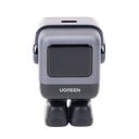 UGREEN 15550 Cargador Mini GaNRobot 30W serie UNO | 1 USB-C de Carga Rápida | Tecnología GaN II | Multiprotocolo PD/QC/SCP/FCA | Carga Inteligente | Pantalla LED | Zapato Magnético Extraíble | Thermal Guard | Color Negro. - imagen 8