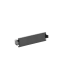 SIEMON RIC-F-BLNK-01 Placa adaptadora Quick-Pack, Ciega, Color Negro - imagen 7