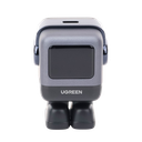 UGREEN 15550 Cargador Mini GaNRobot 30W serie UNO | 1 USB-C de Carga Rápida | Tecnología GaN II | Multiprotocolo PD/QC/SCP/FCA | Carga Inteligente | Pantalla LED | Zapato Magnético Extraíble | Thermal Guard | Color Negro. - imagen 8