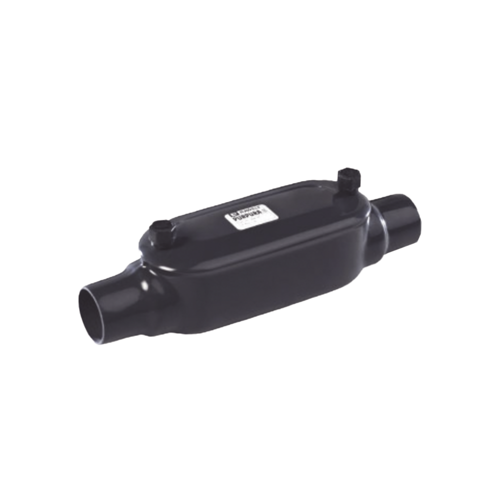 RAWELT OC-0331-PC Caja Ovalada tipo C con Recubrimiento Exterior de PVC de 1".