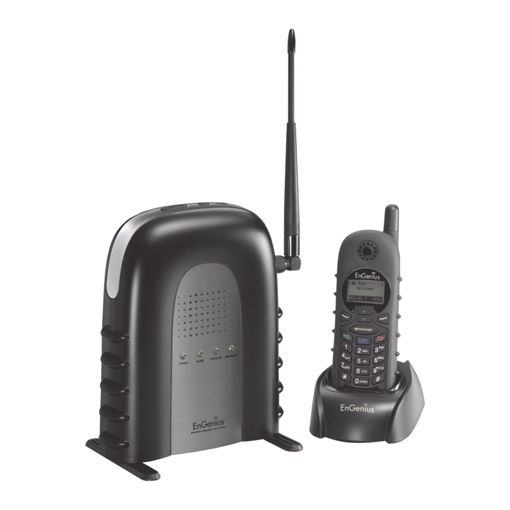 ENGENIUS DURAFON-1X Sistema Telefónico Análogo de Largo Alcance de 1 línea