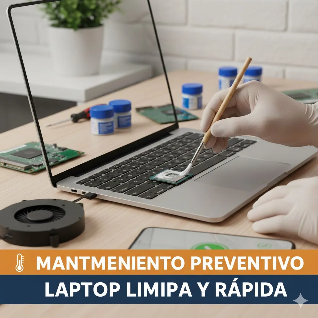 Mantenimiento Preventivo de Laptop en Mazatlán: Limpieza y Optimización