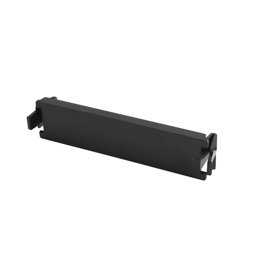 SIEMON RIC-F-BLNK-01 Placa adaptadora Quick-Pack, Ciega, Color Negro