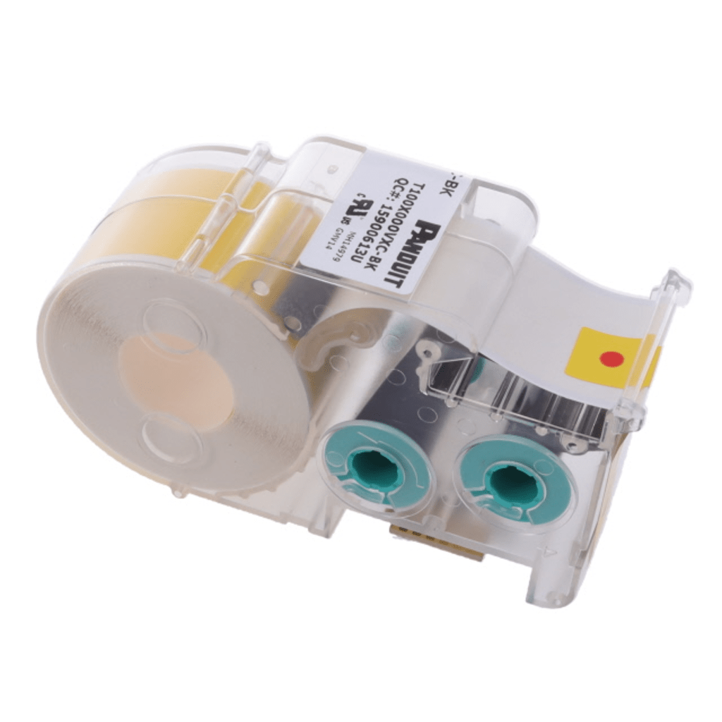 PANDUIT T100X000VXC-BK Casete de Etiquetas de Vinilo de Cinta Continua