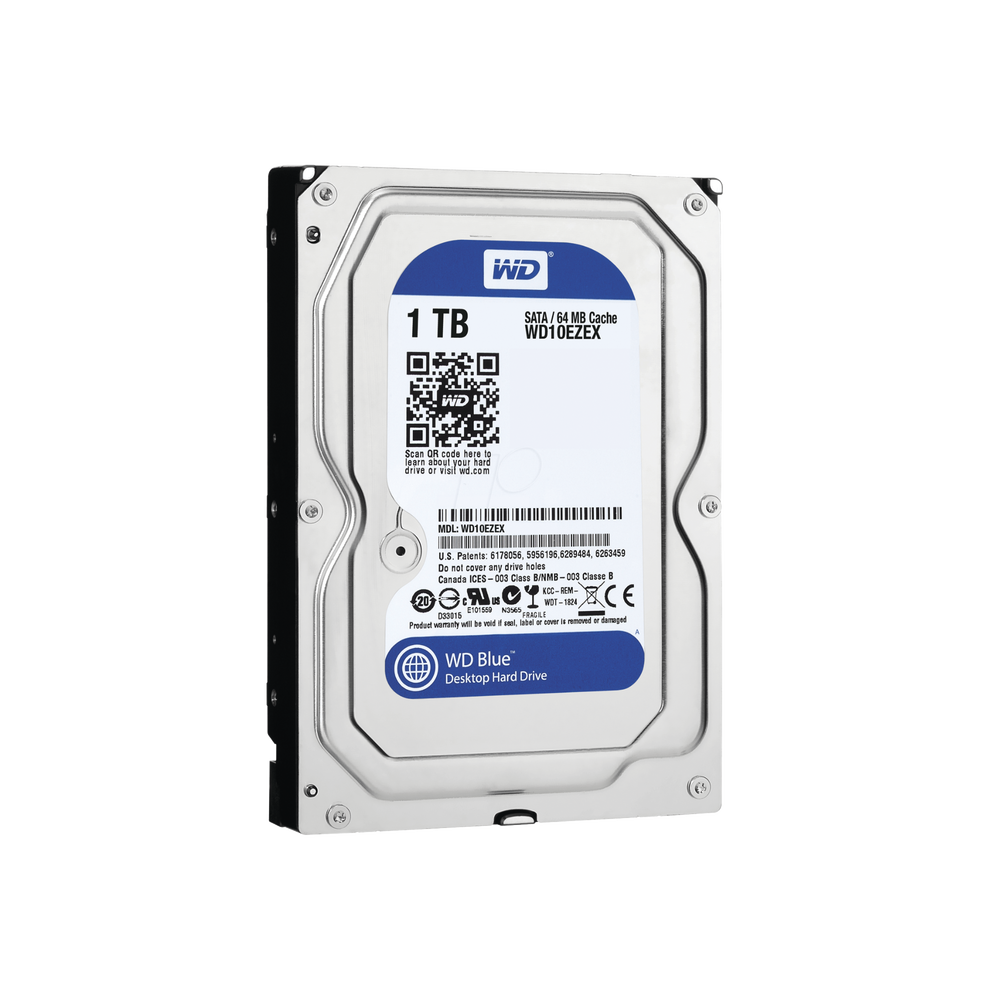 WESTERN DIGITAL (WD) WD10EZEX Disco duro Blue de 1 TB