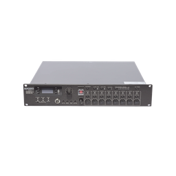 Controlador Evacuación Voz Epcom SF-6200MA, 500W, 8 Zonas, 4 Entradas Audio