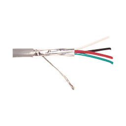 Cable 4x18 AWG Viakon 9274, Blindado, 305 metros, Riser, UL, Gris