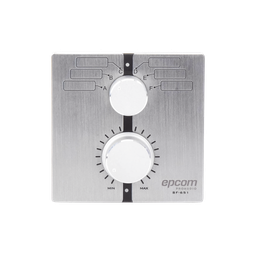 Control Volumen Remoto EPCOM PROAUDIO SF-651, selector canales