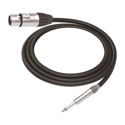 Cable de Audio Cosmiconn CMC-MF3-PM-L-3M, XLR hembra a plug 1/4 in, 3m