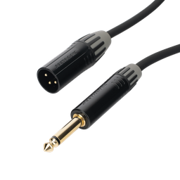 Cable de Audio Cosmiconn CMC-MM3-PM-L-5M, XLR macho a plug 1/4 in, 5m