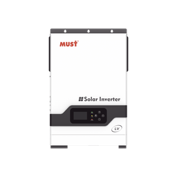 Inversor cargador Must PV181012LV, 1 kW, 12V, onda sinusoidal, MPPT