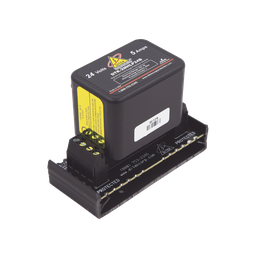 Protector modular Ditek 24 V, 2 pares, snap-track, desmontable